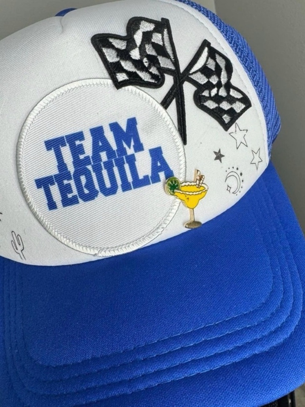 Team Tequila Blue & White Trucker Hat